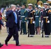 트럼프 대통령 공식 방문 환영식,청와대서 행사 개최