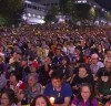 서울중앙지검 앞  '조국 수호' 100만명 모여 촛불