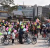 동탄 센트럴파크, 환경자전거 대행진 미세먼지 줄이기 실천