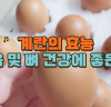 계란의 효능, 근육 및 뼈 건강에 좋은 점